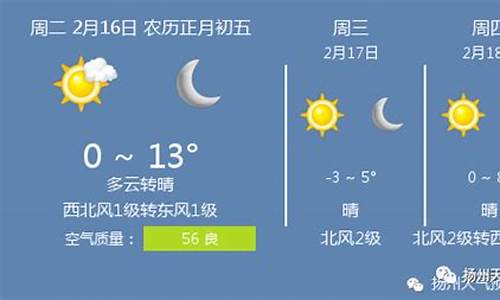 扬州天气预报40天查询_扬州天气预报40