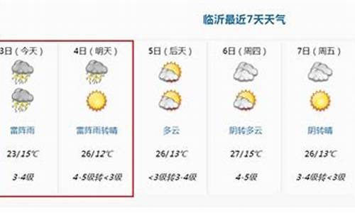 临沂地区天气预报7天_临沂天气7天10天15天