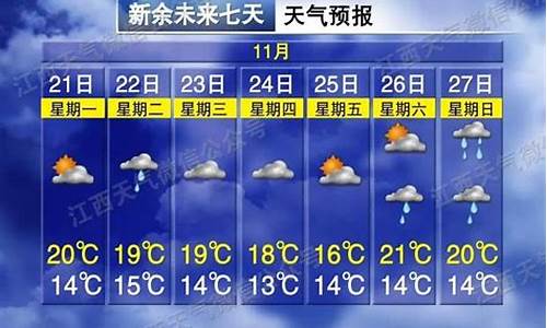 南昌新余天气预报_新余天气预报