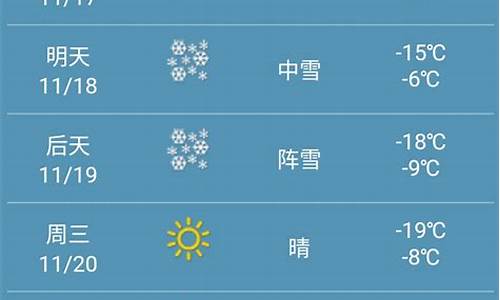 黑龙江天气预报15天30天_黑龙江天气预报一周7天查询